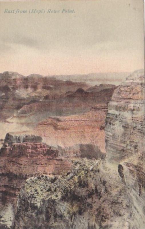 Arizona Grand Canyon Looking East From Hopi Rowe Point