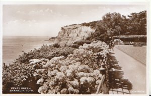 Isle of Wight Postcard - Keats Green - Shanklin - Real Photograph - TZ11841