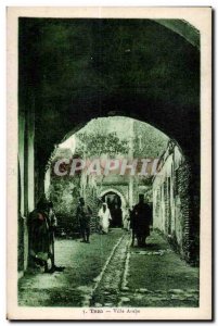 Old Postcard Morocco Taza Arab City