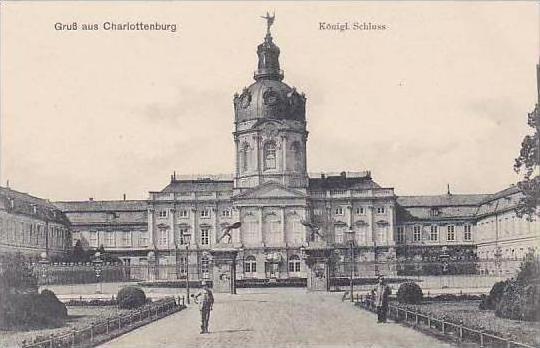 Germany Charlottenburg Gruss Aus Konigl Schloss