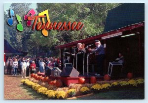 NORRIS, TN ~ Museum of Appalachia JANETTE & JOE CARTER Musicians 4x6 Postcard