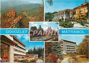 Modern Postcard Greeting from the Matrabol