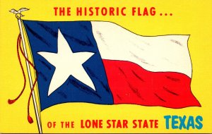 Texas Historic Flag Of The Lone Star State