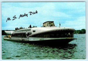 BERLIN, GERMANY Excursion Boat MOBY DICK Vintage  4x6 Postcard