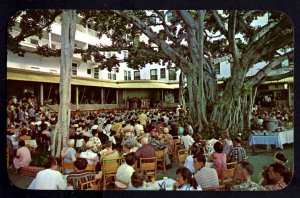 Hawaii WAIKIKI Moana Hotel Banyan Court ~ Chrome