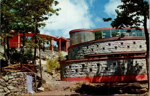 Aquarium Biological Centre Provice Quebec Bridge Canada VTG Postcard UNP Unused 