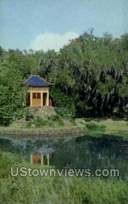 Buddha temple jungle gardens  - Avery Islands, Louisiana LA  