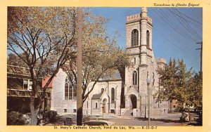 St. Mary's Catholic Church - Fond Du Lac, Wisconsin WI  