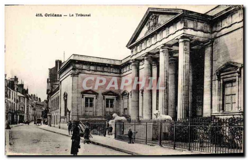 Old Postcard Courthouse Orleans