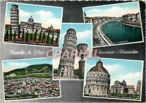 Postcard Modern Ricordo di Pisa Saouvenir