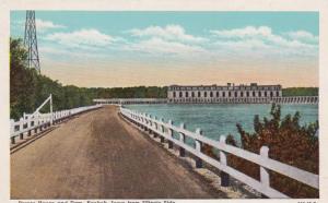 Iowa Keokuk Power House and Dam Curteich