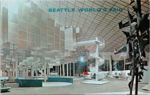 Seattle World's Fair WA Interior of Coliseum 21 Unused Vintage Postcard F65