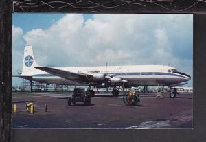 Pan Am Douglas DC6B Postcard 