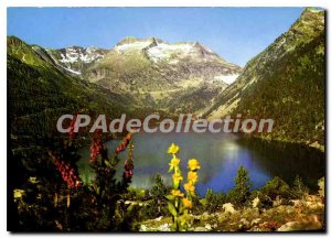 Postcard Modern Pyrenean sites in Hauve Vallee Aure Lelac of Oredon