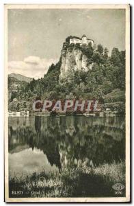 Old Postcard Grad Bled