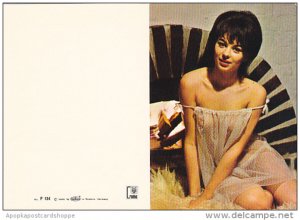 Risque Nude Topless Beautiful Girl Posing In Lingere