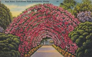Florida Jacksonville Rose Arbor In Confederate Park