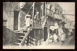 Tunisia SFAX Rue AbdelKader Street Scene Unused postcard