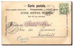 Old Postcard Baden Hotel