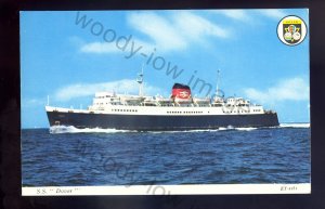 f2290 - British Railways Ferry - Dover - postcard