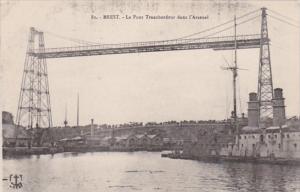 France Brest Le Pont Transbordeur dans l'Arsenal
