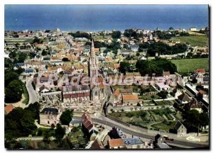 Modern Postcard Langrune sur Mer Calvados aerial view