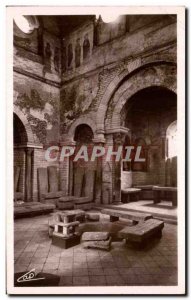 Modern Postcard Poitiers Interior of St. John Baptisere