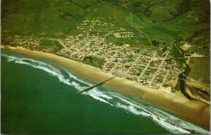 Aerial View, Pismo Beach CA Vintage Postcard Y70