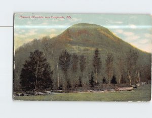 Postcard Haystack Mountain near Presque Isle Maine USA