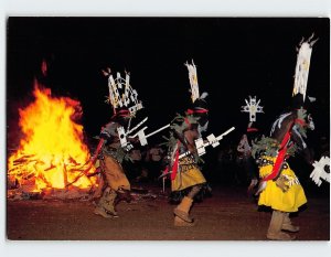Postcard Apache Indian Ritual