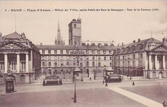 France Dijon Place d'Armes Hotel de Ville