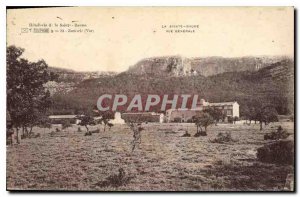 Old Postcard La Sainte Baume General view