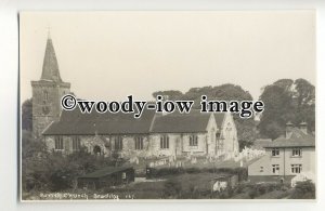 h1010 - St Marys Church , Brading , Isle of Wight - postcard plain back