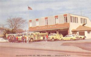 Vails Gate Fire Co Inc 1910-1985 New York Postcard