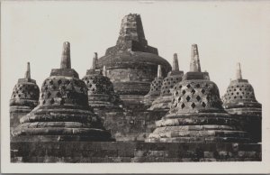 Indonesia Borobudur Buddhist Temple Magelang Central Java Bells RPPC C150