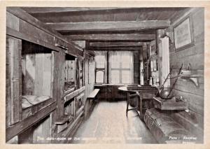 BERGEN NORWAY NORGE~WORKMAN'S BED-ROOM-HANSEATIC  MUSEUM PHOTO POSTCARD POSTCARD