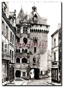 Modern Postcard Loches I and L Town Hall and Gate Picois