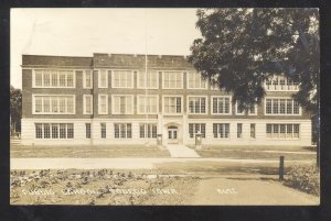 RPPC TOLEDO OHIO PUBLIC SCHOOL BUILDING VINTAGE REAL PHOTO POSTCARD