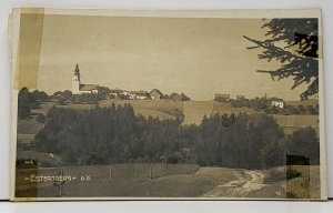 Austria RPPC Esternberg Upper Austria Real Photo 1920's Postcard H4