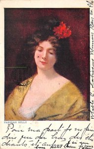 Parisian Belle - Artist Asti Postcard