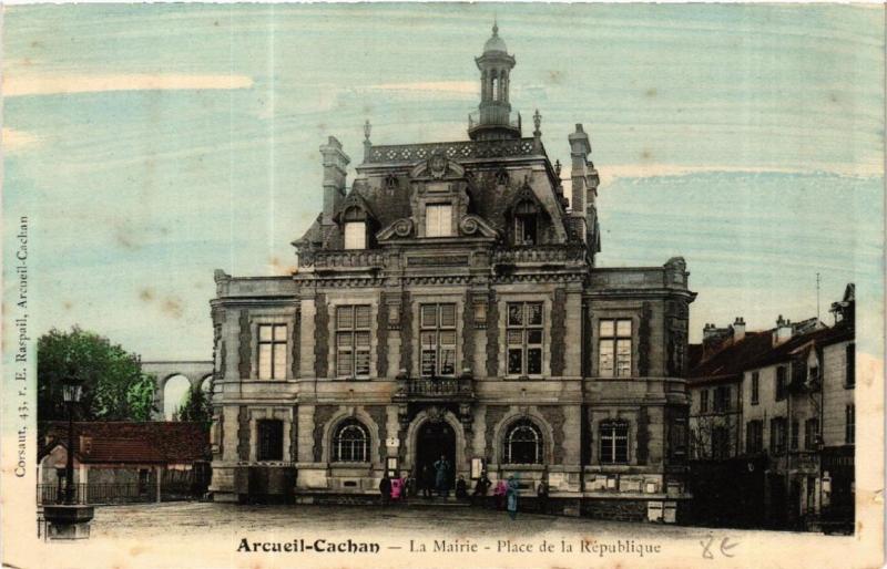 CPA ARCEUIL CACHAN La Mairie Place de la Republique (600128)