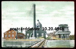 h3747 - PORT ARTHUR Ontario Postcard 1912 Stikokan Iron Works by Nerlich