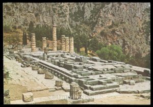 Delphi - View of the Apollo Temple