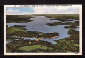 South Carolina colour PC Lake Greenwood Buzzard Roost, unused