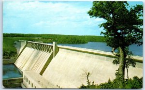 M-55456 Bull Shoals Dam In The Beautiful Arkansas Ozarks Arkansas