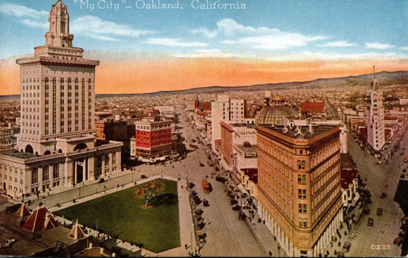 California Oakland City View