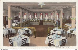 ATLANTIC CITY , New Jersey , 1910s ; Dining Room , Atlantic City Casino : #2