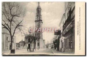 Verlelais Verdelais Old Postcard The tower surmounted by & # 39A & # statue o...