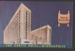 113486 USA Minneapolis CURTIS HOTEL Minnesota Upper Midwest PC