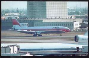 Pacific Southwest Airlines Lockheed L-1011 Chrome 1950s-1970s